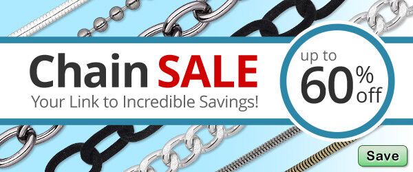 Save on Chains with our sale offering discounts of up to 60% off.